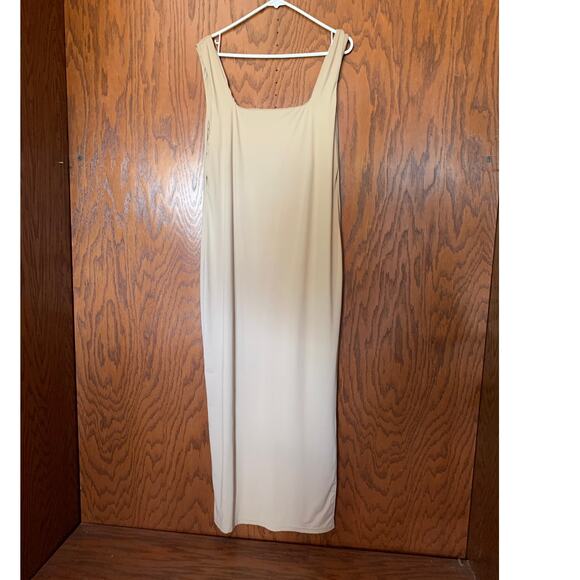 SHEIN Dresses & Skirts - Shein Curve Maxi Dress Tan